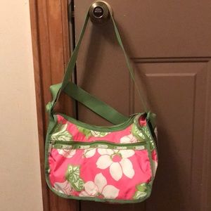 LeSportsac Hobo collaboration w /Lily Pulitzer
